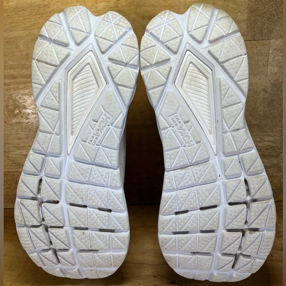 Hoka One One Mach 5 LIGHTWEIGHT Womens Sz 9 Running Shoes Sneakers White Copper - Picture 8 of 12